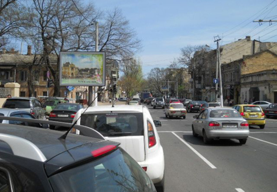 Фото рекламної площини за адресою М. Арнаутская ул., 46 - Шмидта Лейтенанта ул. А3