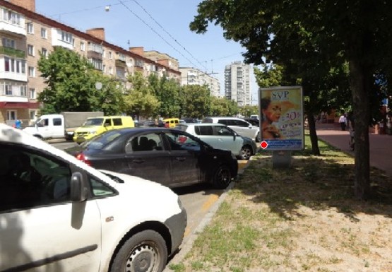 Фото рекламной плоскости по адресу Победы пр., Адреналин