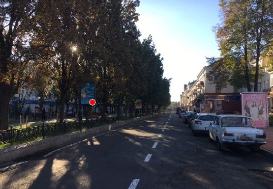 Фото рекламной плоскости по адресу Мира пр., 26