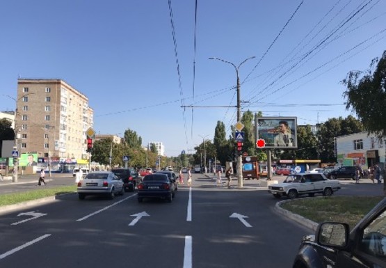 Фото рекламної площини за адресою Рокоссовского ул. 15 - Одинцова ул. Фото рекламної площини за адресою Рокоссовского ул. 15 - Одинцова ул.