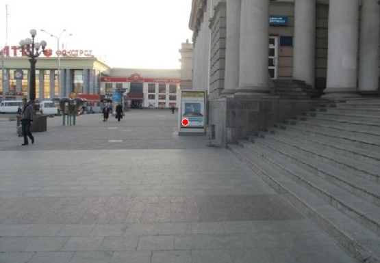 Фото рекламной плоскости по адресу Привокзальная площадь Фото рекламной плоскости по адресу Привокзальная площадь