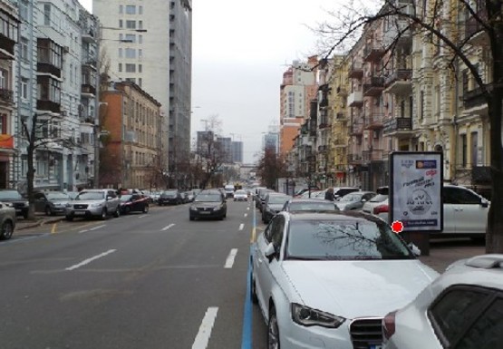 Фото рекламной плоскости по адресу Шота Руставели ул, 30