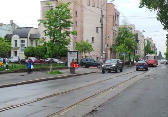 Фото рекламной плоскости по адресу Константиновская ул. - Оболонская ул., 45