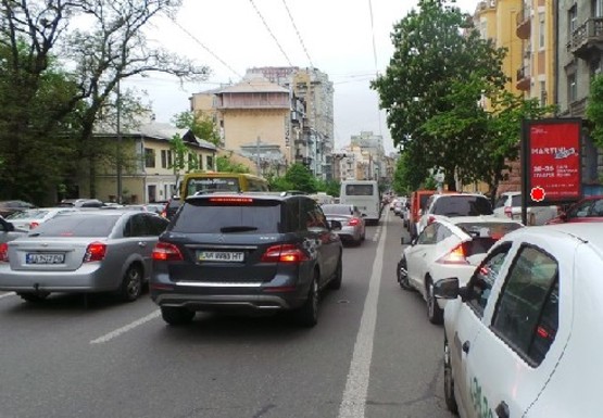 Фото рекламної площини за адресою Саксаганского ул., 70б