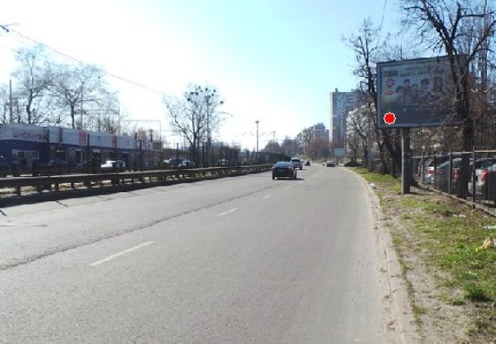 Фото рекламної площини за адресою Борщаговская ул., 4