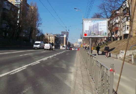 Фото рекламной плоскости по адресу Вадима Гетьмана ул., 23