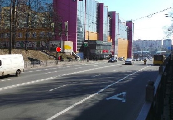 Фото рекламной плоскости по адресу Вадима Гетьмана ул., 23 Фото рекламной плоскости по адресу Вадима Гетьмана ул., 23