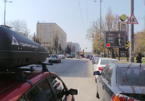 Фото рекламной плоскости по адресу Василия Липковского ул., 34