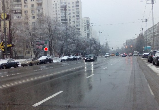 Фото рекламної площини за адресою Василия Липковского ул., 34