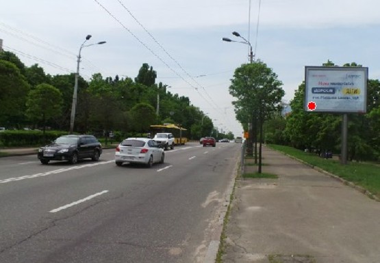 Фото рекламной плоскости по адресу Голосеевский  пр., 122/1 Фото рекламной плоскости по адресу Голосеевский  пр., 122/1