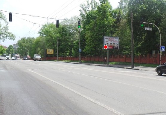 Фото рекламної площини за адресою Юрия Ильенка ул., 48 (Мельникова ул.) (напротив) Фото рекламної площини за адресою Юрия Ильенка ул., 48 (Мельникова ул.) (напротив)