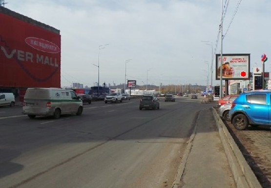 Фото рекламної площини за адресою Днепровская наб., 17а Фото рекламної площини за адресою Днепровская наб., 17а