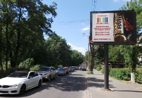 Фото рекламної площини за адресою Деревлянская ул., 14/21 (Якира ул.)