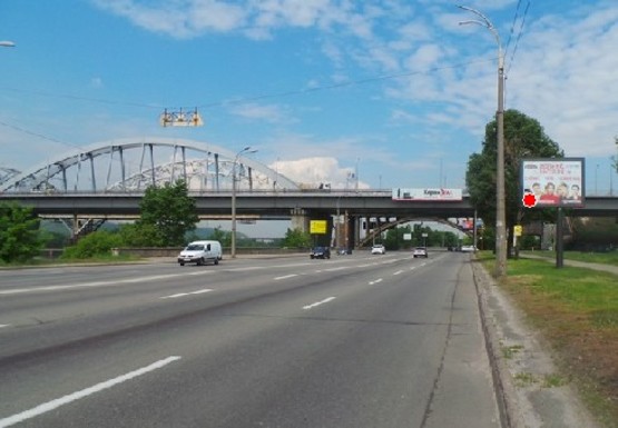 Фото рекламной плоскости по адресу Днепровская набережная
