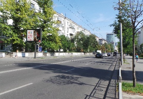 Фото рекламної площини за адресою Мельникова ул., 39 (напротив)