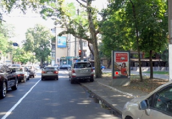 Фото рекламної площини за адресою Шевченко пр., 1-В - Семинарская ул.