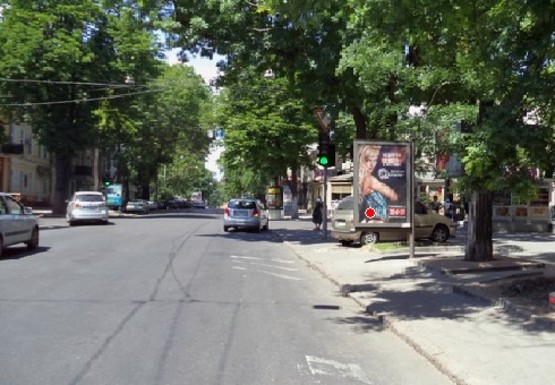 Фото рекламной плоскости по адресу Жуковского ул., 28