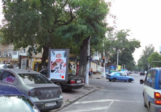 Фото рекламной плоскости по адресу Б. Арнаутская ул., 65 - Екатерининская ул. Фото рекламной плоскости по адресу Б. Арнаутская ул., 65 - Екатерининская ул.