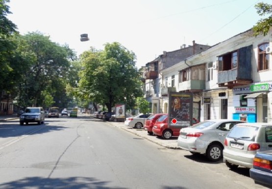 Фото рекламної площини за адресою Екатерининская ул., 54