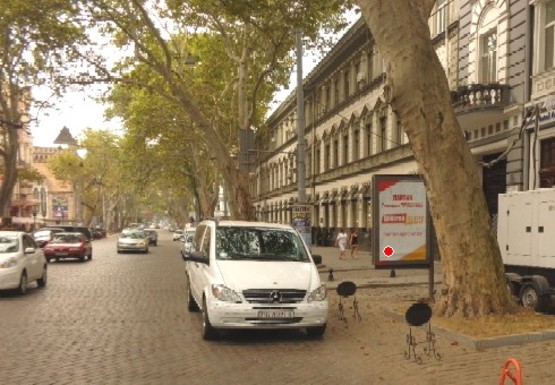 Фото рекламной плоскости по адресу Пушкинская ул., 12