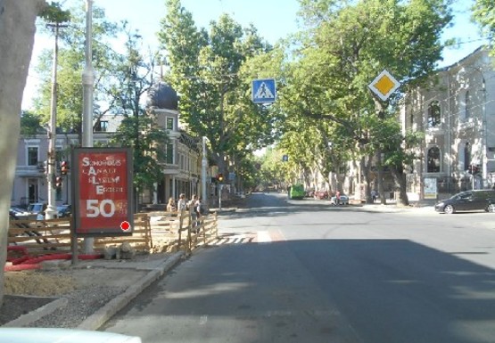 Фото рекламной плоскости по адресу Ришельевская ул., 23