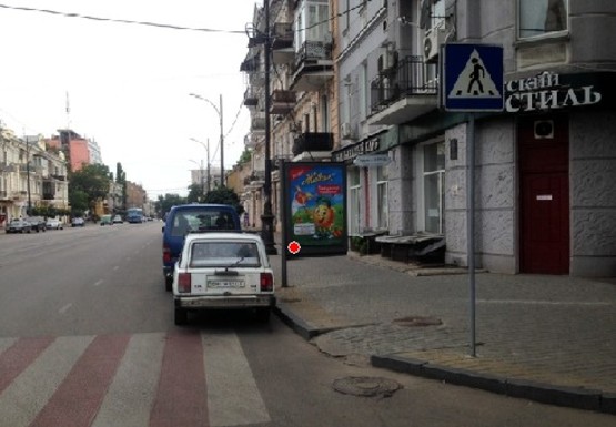 Фото рекламной плоскости по адресу Тираспольская ул.,16 - Кузнечная ул.