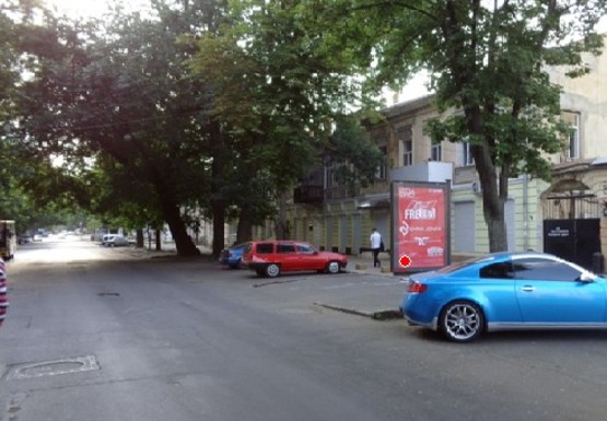 Фото рекламной плоскости по адресу Жуковского ул., 45