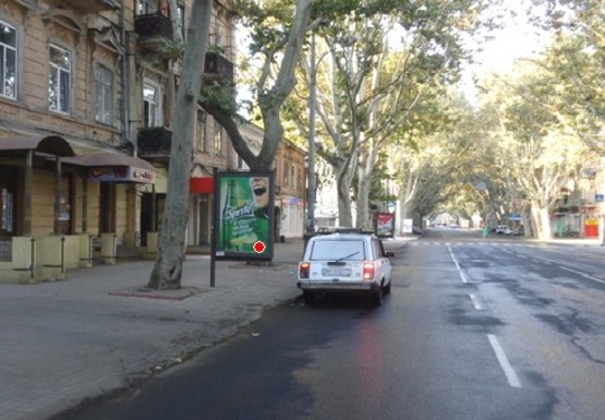 Фото рекламной плоскости по адресу Ришельевская ул., 37