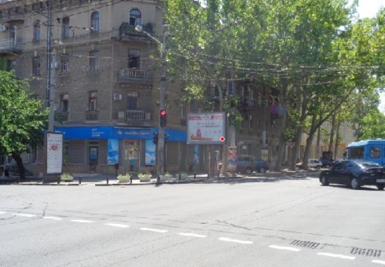 Фото рекламной плоскости по адресу Ришельевская ул. - Бунина ул.21 Фото рекламной плоскости по адресу Ришельевская ул. - Бунина ул.21