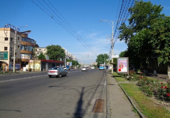 Фото рекламной плоскости по адресу Коцюбинского ул. - Папанина ул.