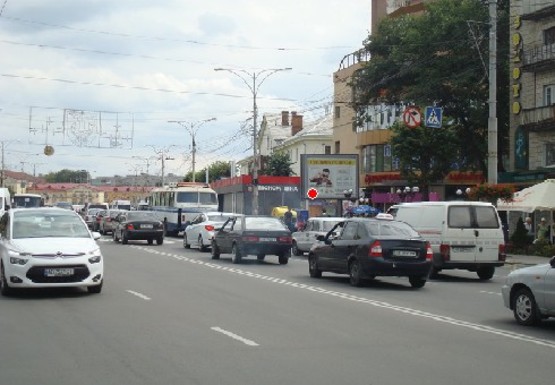 Фото рекламної площини за адресою Коцюбинского ул., 9 - Папанина ул.