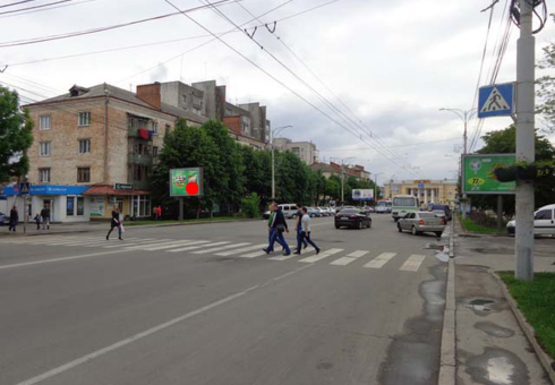Фото рекламної площини за адресою Коцюбинского ул., 29 - Александра Довженко ул. Фото рекламної площини за адресою Коцюбинского ул., 29 - Александра Довженко ул.