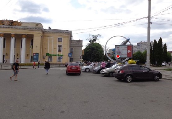 Фото рекламной плоскости по адресу Победы пл. (ДБ Юбилейный) Фото рекламной плоскости по адресу Победы пл. (ДБ Юбилейный)