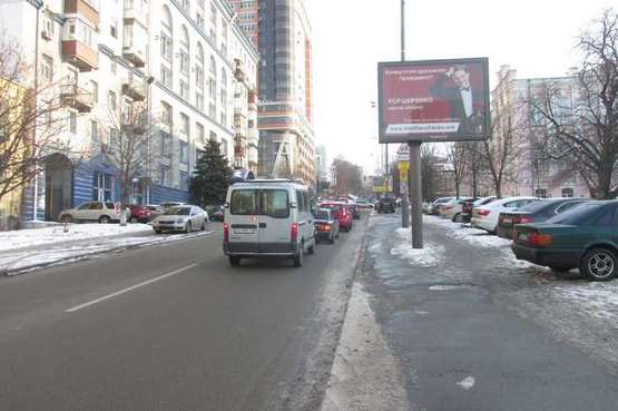 Фото рекламної площини за адресою Коновальця Євгена вул. (Щорса вул.), 3