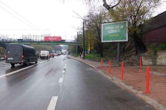 Фото рекламной плоскости по адресу Теліги Олени вул., 61