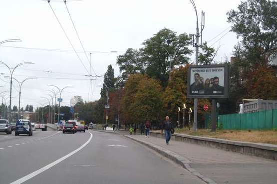Фото рекламної площини за адресою Теліги Олени вул., 25 Фото рекламної площини за адресою Теліги Олени вул., 25