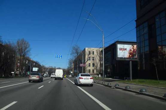 Фото рекламной плоскости по адресу Теліги Олени вул., 6