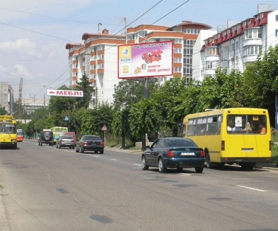 Фото рекламной плоскости по адресу ул.Русская, 235 в центр Фото рекламной плоскости по адресу ул.Русская, 235 в центр