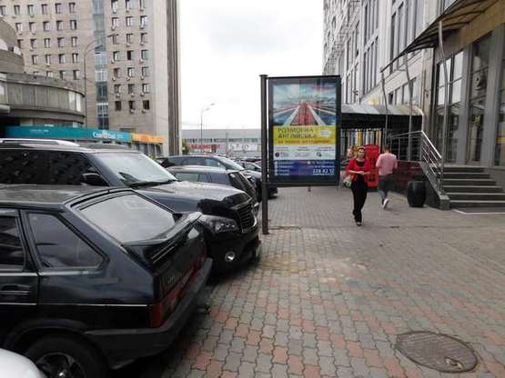 Фото рекламной плоскости по адресу Фізкультури вул., 10 №1 Фото рекламной плоскости по адресу Фізкультури вул., 10 №1