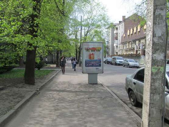 Фото рекламной плоскости по адресу Алчевських вул. (Артема вул.), 46 Фото рекламной плоскости по адресу Алчевських вул. (Артема вул.), 46