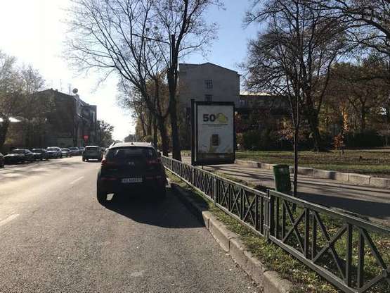 Фото рекламной плоскости по адресу Пушкінська вул., 96 Фото рекламной плоскости по адресу Пушкінська вул., 96