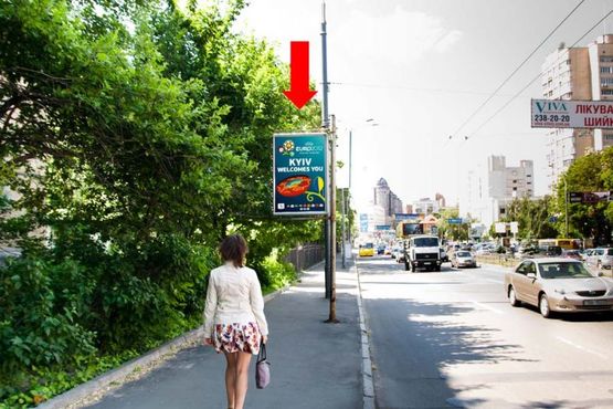 Фото рекламної площини за адресою Алмазова ул. (бывш. Кутузова ул.), 1