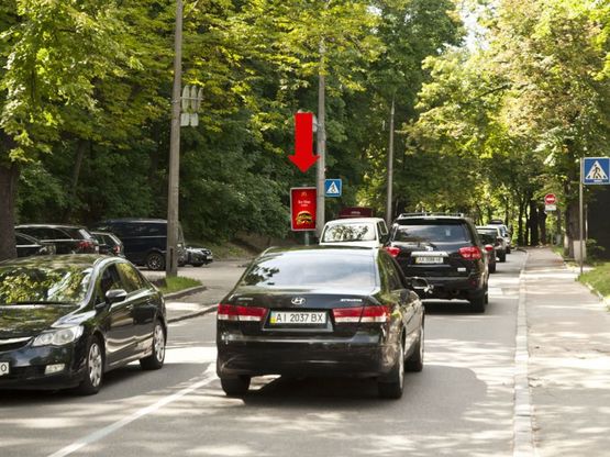 Фото рекламной плоскости по адресу Парковая дорога ул., 16, ресторан "Dali park", в сторону Европейская пл. Фото рекламной плоскости по адресу Парковая дорога ул., 16, ресторан "Dali park", в сторону Европейская пл.