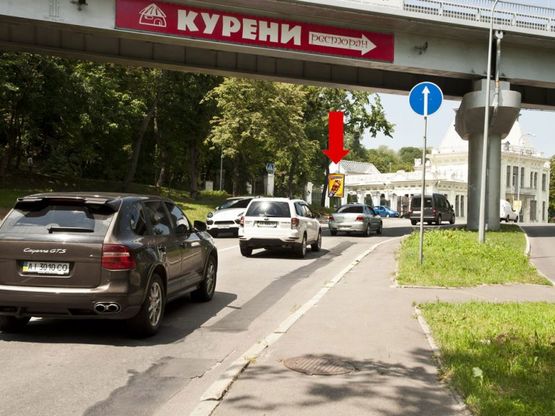 Фото рекламної площини за адресою Парковая дорога ул., 3/5