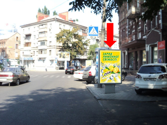 Фото рекламної площини за адресою Харьковская ул. / Магдебургского права ул. (бывш. Гопнер ул.), возле ночного клуба "Лабиринт"