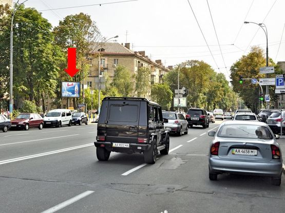 Фото рекламной плоскости по адресу Омеляновича-Павленка ул. (бывш. Суворова ул.), 19 / Лейпцигская ул., напротив кинотеатра "Зоряный", в сторону Украинки бул. Фото рекламной плоскости по адресу Омеляновича-Павленка ул. (бывш. Суворова ул.), 19 / Лейпцигская ул., напротив кинотеатра "Зоряный", в сторону Украинки бул.