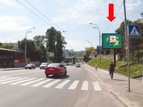 Фото рекламної площини за адресою Федорова ул., 32 / ул. Ямская, в сторону ул. Протасов Яр