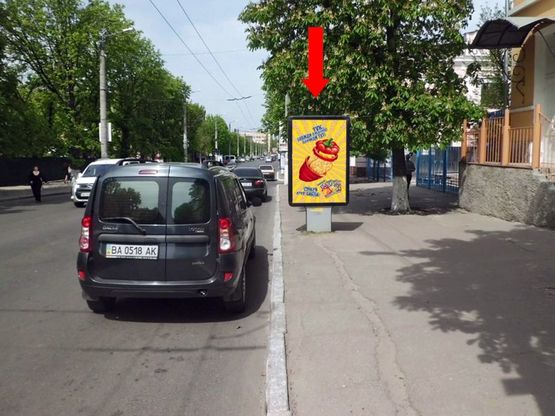 Фото рекламної площини за адресою Шевченко ул., 11А