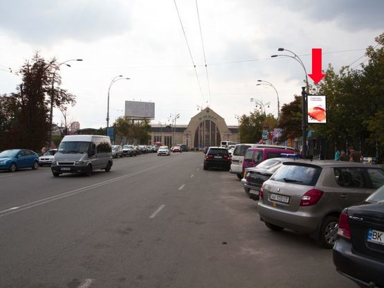 Фото рекламной плоскости по адресу Петлюры ул., 32, возле автостанции "Киев", в сторону McDonald's, Центрального ж/д вокзала
