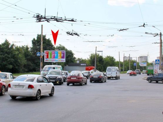 Фото рекламной плоскости по адресу Гвардейцев Широнинцев ул. – Валентиновская ул., в центр Фото рекламной плоскости по адресу Гвардейцев Широнинцев ул. – Валентиновская ул., в центр